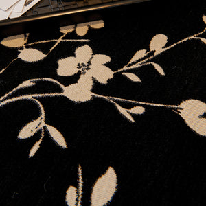 Floral Chenille Couch Cover, Non-Slip Sofa Slipcover Protector for Furniture