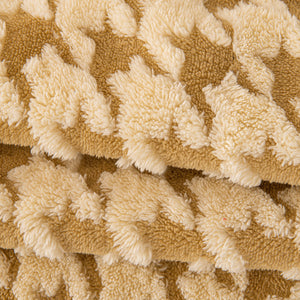 Winter Thickened Sherpa Fleece Houndstooth Sofa Cushion, Non-slip Sofa Cover with Plush