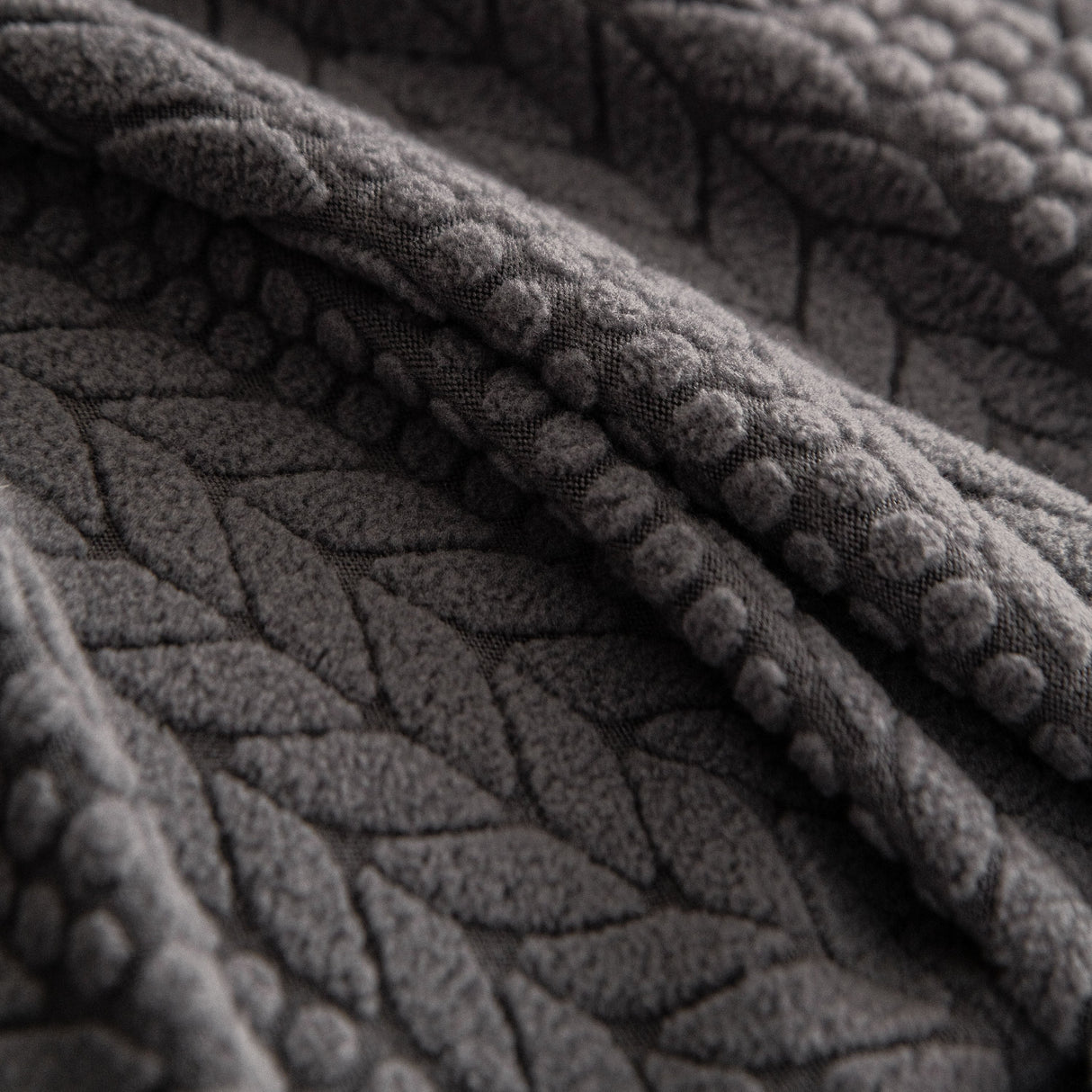 High Stretch Wheat Ear Embossed Textured Couch Slipcover, Water Repellent Sofa Cover