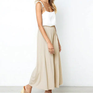 Stylish Loose Wrinkle-Detail Casual Pants for Summer