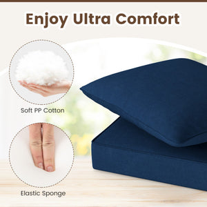 8 FT Conference Room Table Large Meeting Table Seats up to 10 People-Rustic Brown