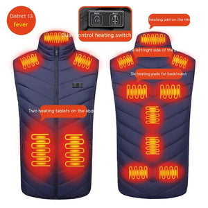 Self-heating Smart USB Electric Vest