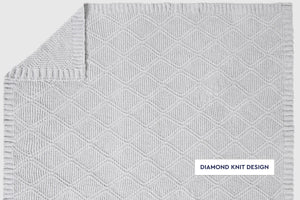 Diamond Chenille Throw Blanket