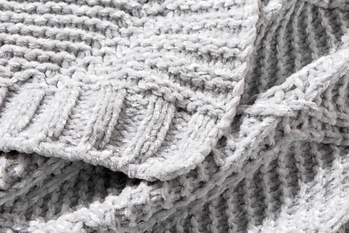 Diamond Chenille Throw Blanket