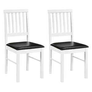 Dining Chairs Set of 2 Modern Mid Century Dining Room Chairs-White