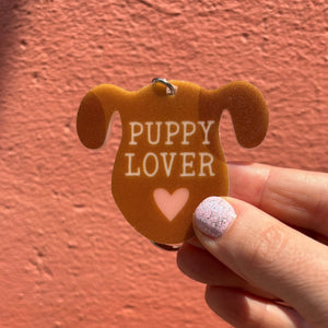 Dog-Themed Acrylic Keychains | 5 Style Options | Rescue Favorite Breed, I Woof You & Puppy Lover