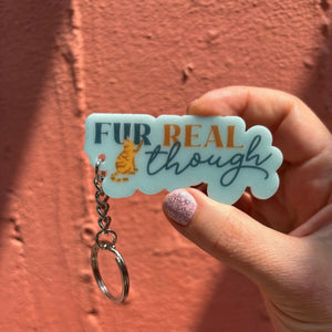 Dog-Themed Acrylic Keychains | 5 Style Options | Rescue Favorite Breed, I Woof You & Puppy Lover
