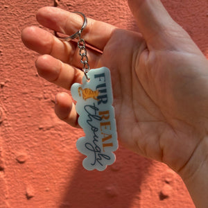 Dog-Themed Acrylic Keychains | 5 Style Options | Rescue Favorite Breed, I Woof You & Puppy Lover