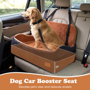Dog Car Seat Foam Dog Booster Seat for Medium and Large Dogs