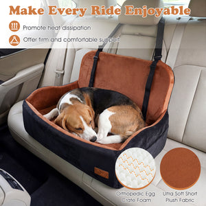 Dog Car Seat Foam Dog Booster Seat for Medium and Large Dogs