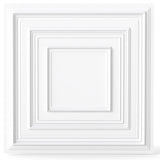 Drop Ceiling Tiles 24" x 24" PVC Ceiling Panels with 3D Decorative Patterns 12-Pack-White