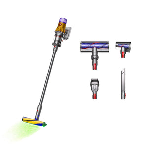 DYSON REFURBISHED VACUUM V12 DETECT SLIM CORDLESS STICK-YELLOW/IRON