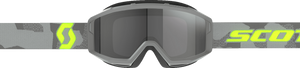 SCOTT Primal Sand Dust Goggle - Light Gray/Neon Yellow - Dark Gray 278600-7697053