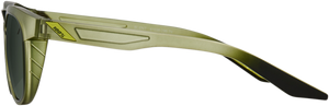 100% Slent Sunglasses - Olive - Gray Green 61035-296-74