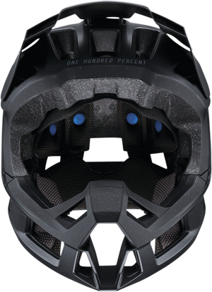 100% Trajecta Helmet - Fidlock - Black - XL 80003-00004