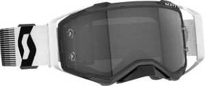 SCOTT Prospect Sand Dust Goggle - Premium Black/White - Light Sensitive Gray 272826-7702327