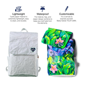 Karlek Tyvek Paper-Weight Backpack