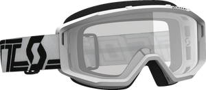 SCOTT Primal Goggles - White/Black - Clear 278598-1035043