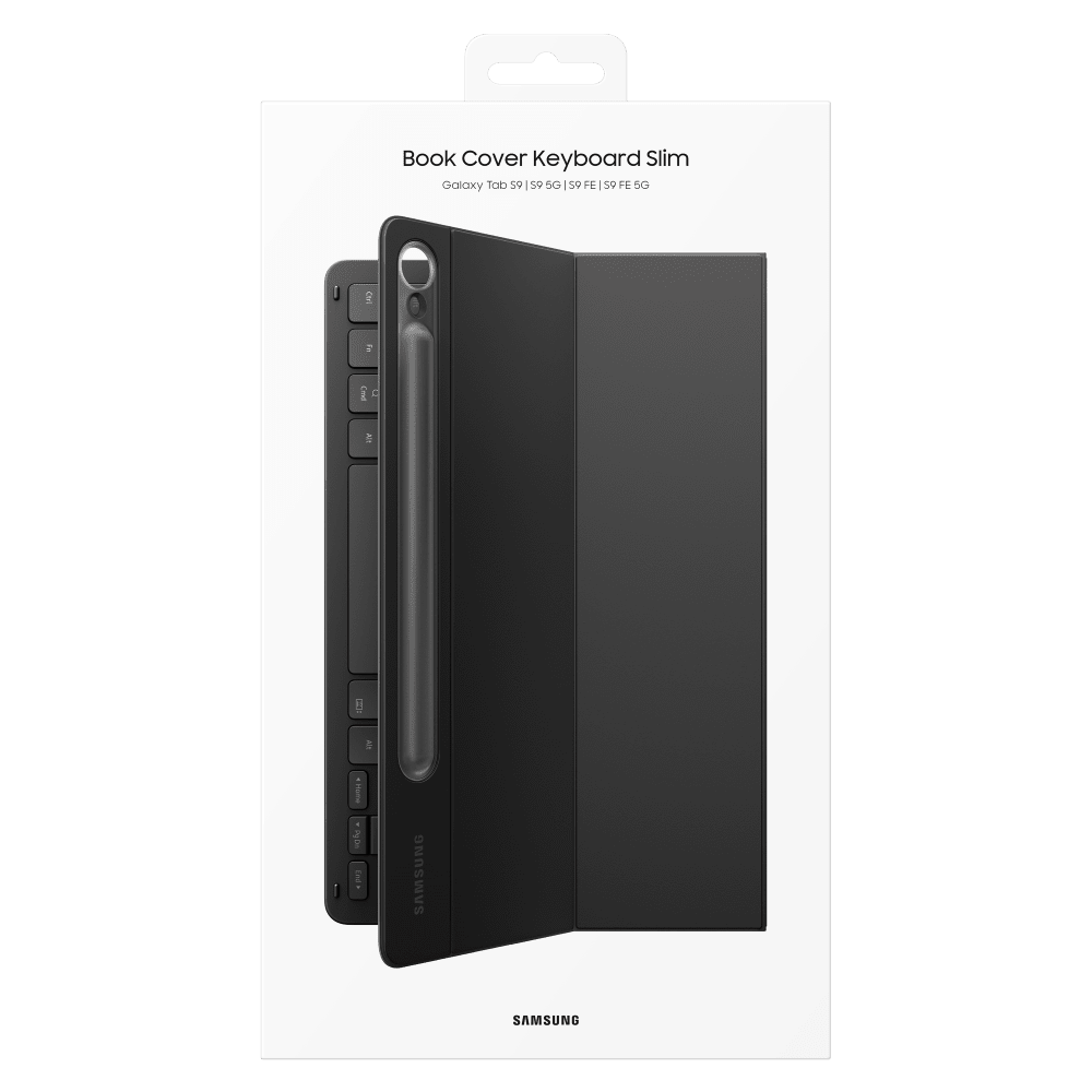 Samsung Book Cover Keyboard Slim Case for Samsung Galaxy Tab S9 / S9 FE by Samsung