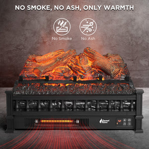 (Open) Eternal Flame EF23-LG Electric Fireplace Logs