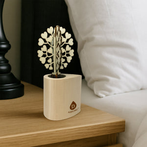 3D Wooden Tree Reed Diffuser with Peppermint Essential Oil