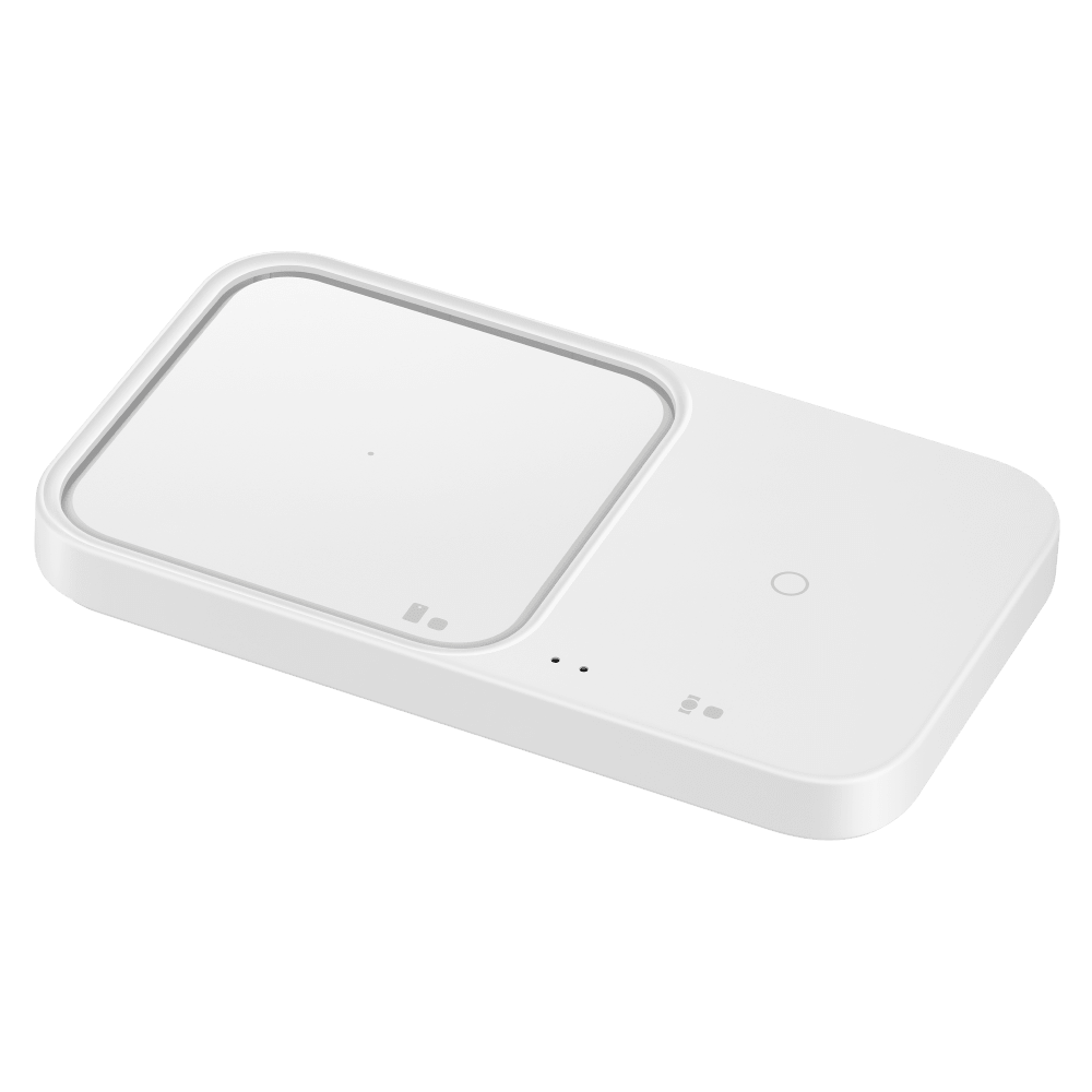Samsung Dual Port Fast Wireless Charger 15W with USB C Cable and Power Head by Samsung