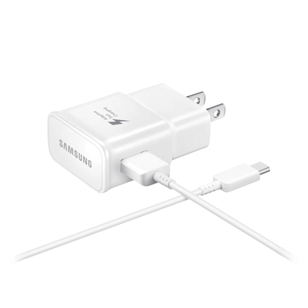 Samsung Fast Charging 15W USB A Wall Charger and USB A to USB C Cable by Samsung
