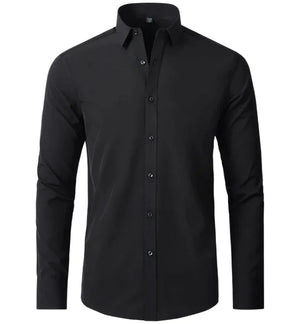 Men's Wrinkle-Free Elastic Business Shirt