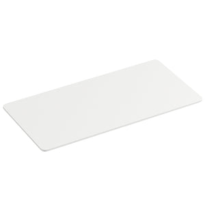 Electric Standing Desk with LED Display and 2 Memory Height Settings-White