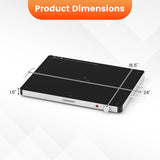 Electric Warming Food Warmer with Adjustable Temperature Control and Overheat Protection