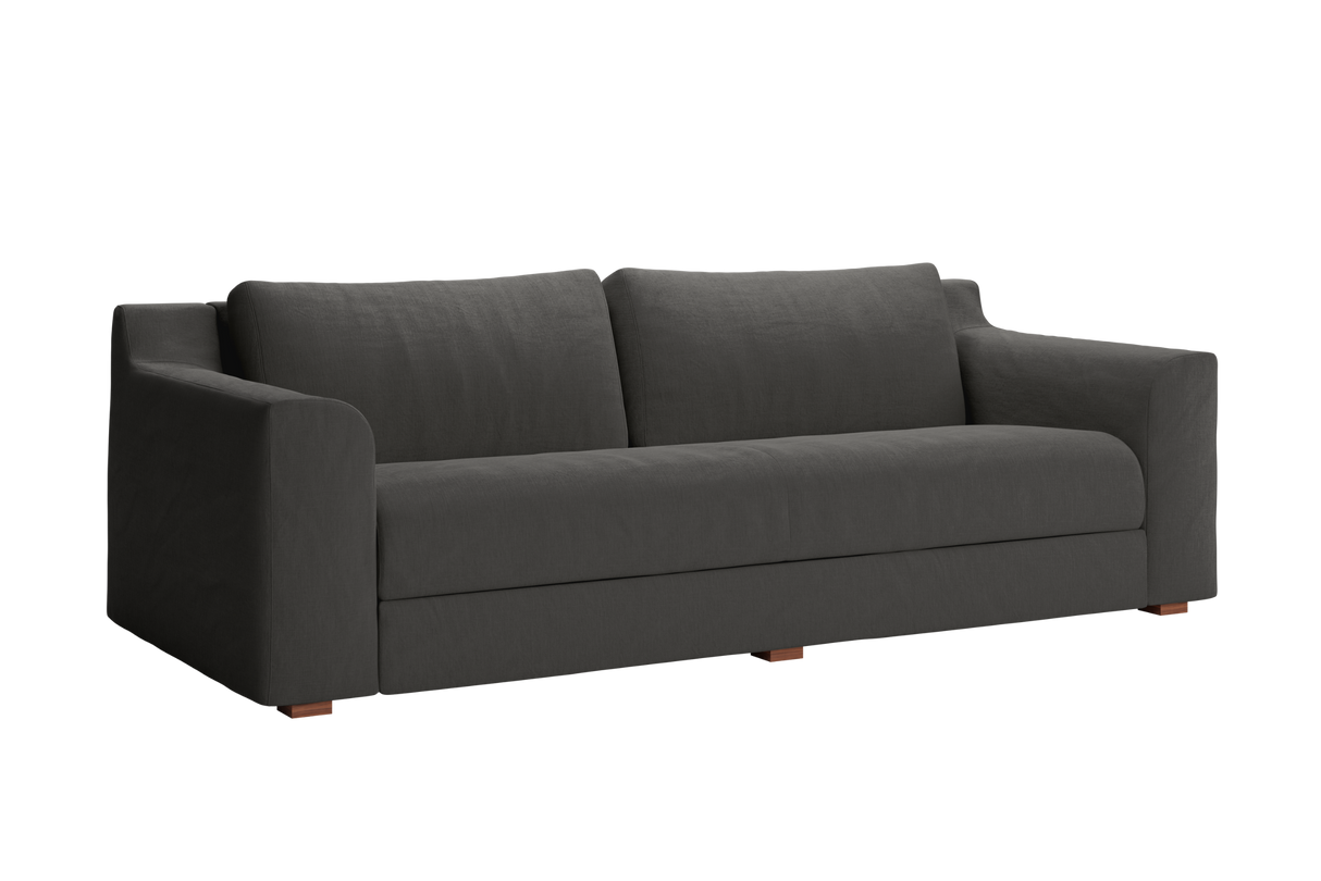 The Elevate 86" Sofa in Natural Hemp – Eco-Friendly Modern Farmhouse Sofa by Sabai by Couch.com