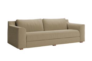 The Elevate 86" Sofa in Natural Hemp – Eco-Friendly Modern Farmhouse Sofa by Sabai by Couch.com