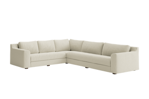 The Elevate Reversible L Sectional in Natural Hemp – Spacious Eco-Friendly Sofa by Sabai by Couch.com