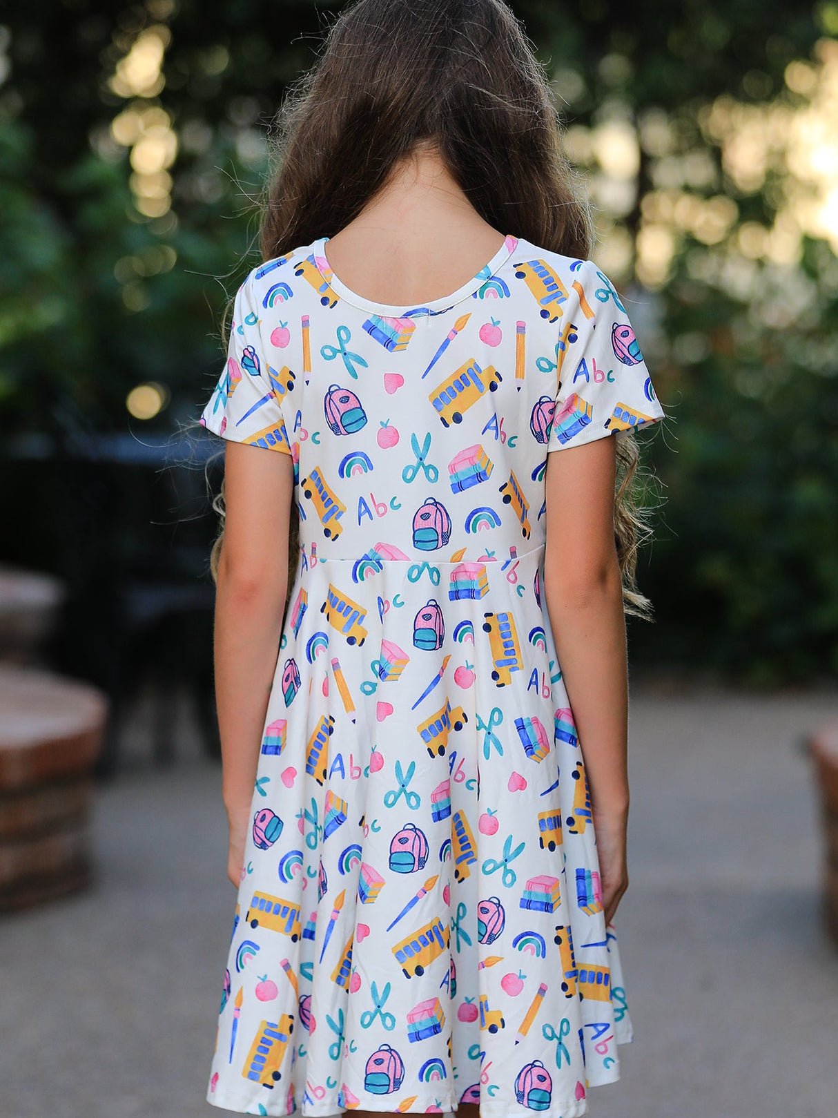 PREORDER Girl Back To School Twirl Dress
