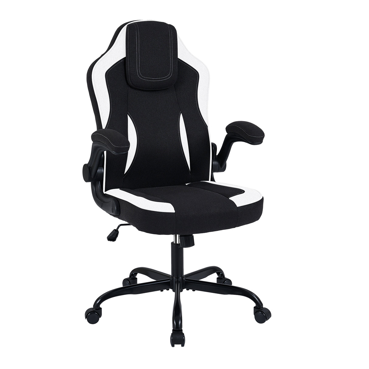 Ergonomic Computer Office Chair with 90 ° Flip-up Armrests-Black