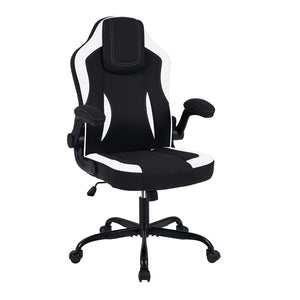 Ergonomic Computer Office Chair with 90 ° Flip-up Armrests-Black