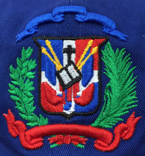 Escudo Republica Dominicana - Dominican Shield Royal / Full Color Dad Hat
