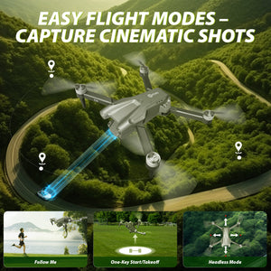 Contixo F25 Mini Drone - 1080p FHD Camera, GPS, 4.3- FPV Screen, Smart Flight Modes, Brushless Motors, Auto Return, FAA-Exempt, by Contixo