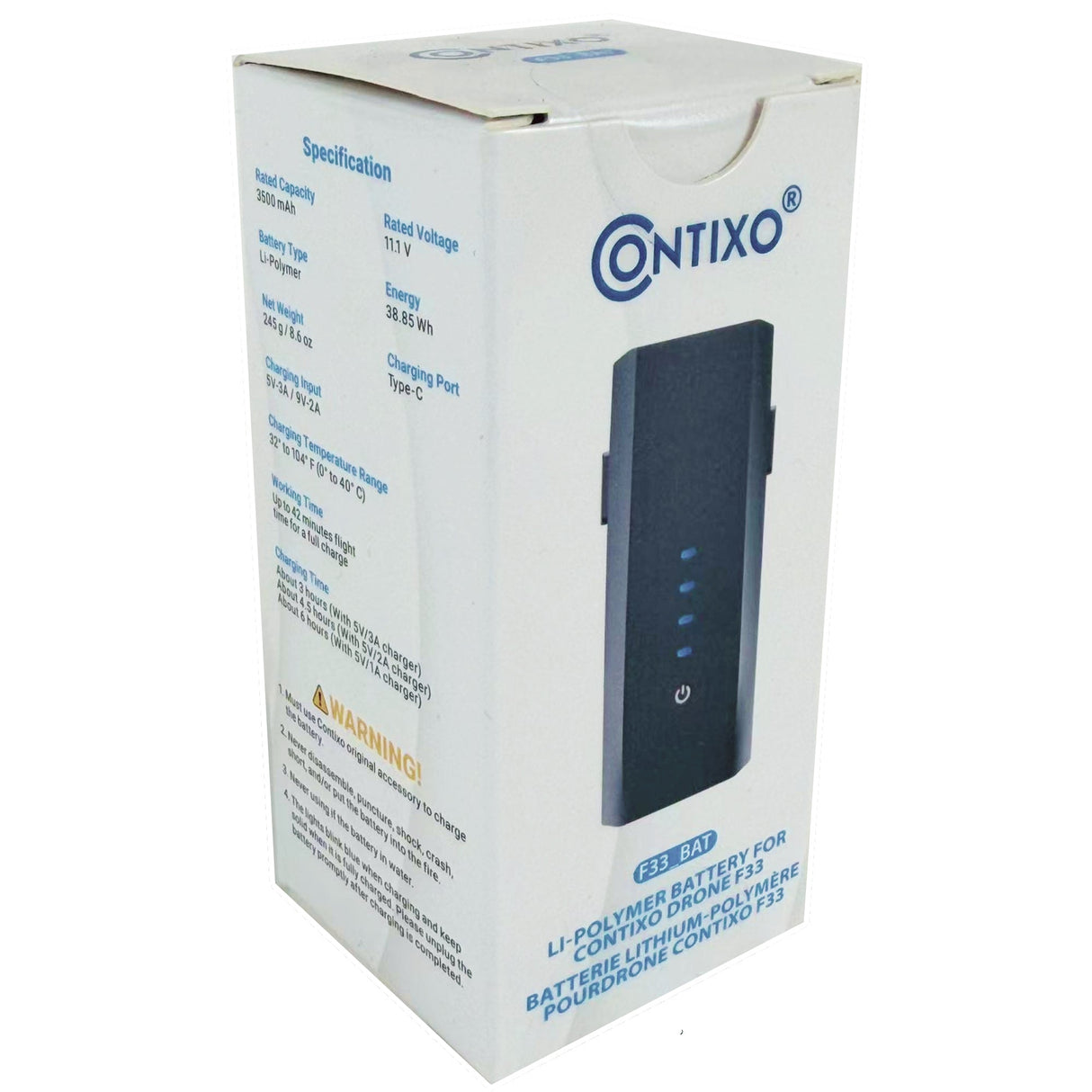 F33 Replacement Battery by Contixo