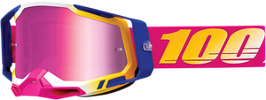 100% Racecraft 2 Goggles - Mission - Pink Mirror 50010-00012