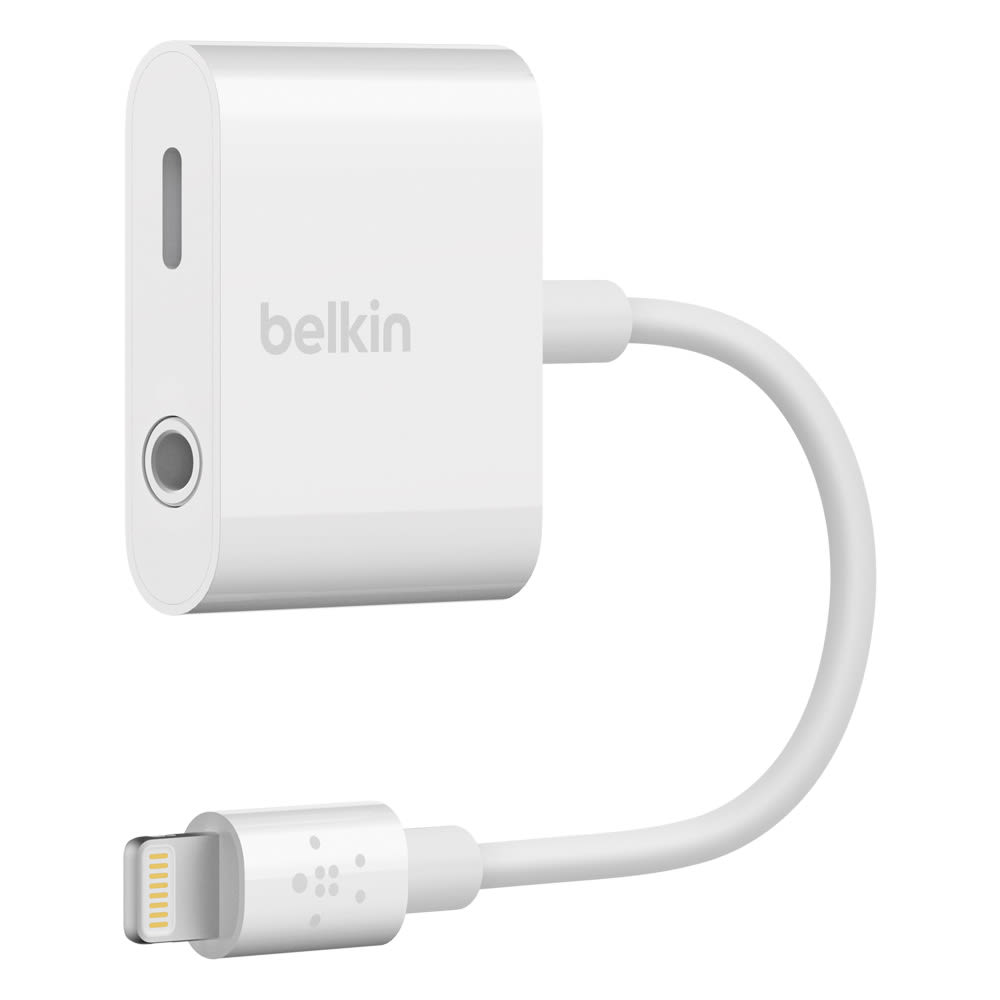 Belkin Rockstar Lightning to 3.5mm Audio and Charging Adapter by Belkin
