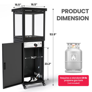 Pyra Base Patio Heater 41,000 BTU