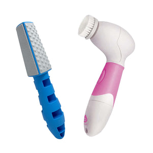 Pursonic Advanced Facial and Body Cleansing Brush + 3 In 1 Callus Remover Bundle