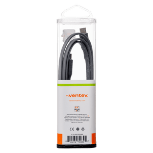 Ventev Chargesync Flat USB C to USB C Cable 3.3ft by Ventev