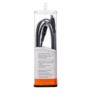 Ventev ChargeSync Flat USB C to Apple Lightning Cable 3ft by Ventev