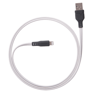 Ventev Chargesync Flat USB A to Apple Lightning Cable 3ft by Ventev