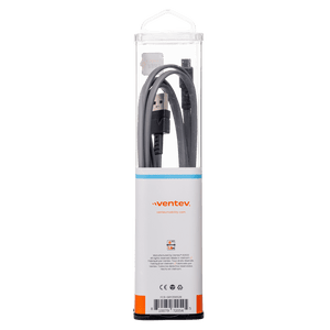 Ventev Chargesync Flat USB A to Micro Cable 6ft by Ventev