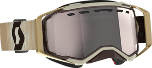 SCOTT Prospect Snow Cross Goggle - Beige/Brown - Enhancer Silver Chrome 272846-1074313