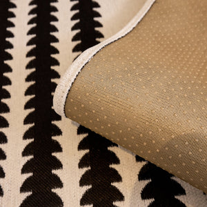 Vertical Stripes Sectional Sofa Cover Slipcover - Non-Slip, Fits L-Shape Couches