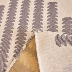 Vertical Stripes Sectional Sofa Cover Slipcover - Non-Slip, Fits L-Shape Couches